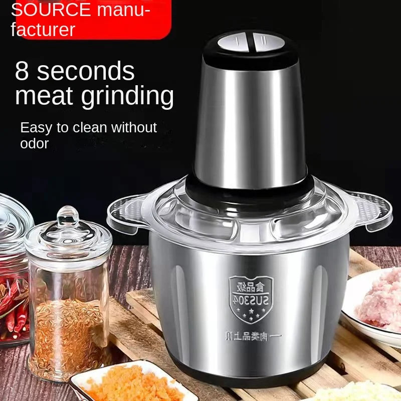 Silver Crust Chopper | Electric Meat Grinder