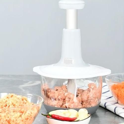 2L Manual Hand Push Chopper & Multifunctional Mixer